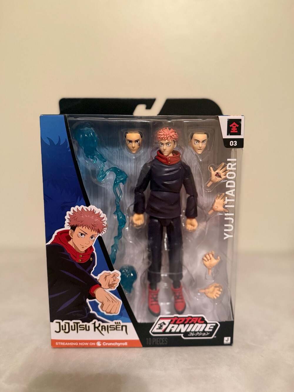 Jazwares Total Anime Jujutsu Kaisen 6.5-Inch Yuji Itadori Action Figure